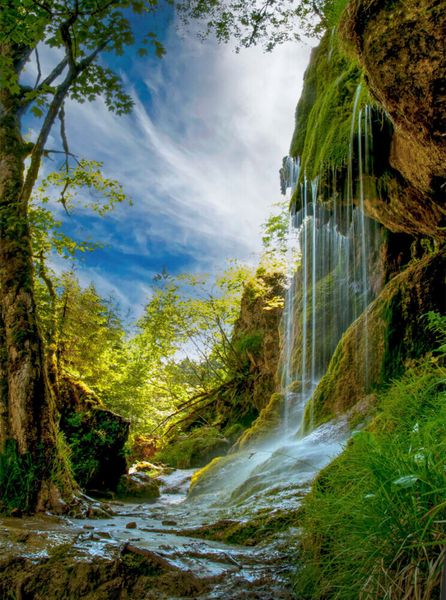 Produktbild: CALVENDO Puzzle Schleierf&auml;lle | 2000 Teile Lege-Gr&ouml;&szlig;e 90x67cm Foto-Puzzle f&uuml;r gl&uuml;ckliche Stunden
