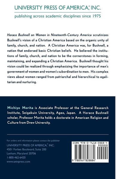 Produktbild: Horace Bushnell on Women in Nineteenth-Century America