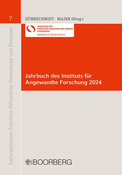 Produktbild: Jahrbuch des Instituts f&uuml;r Angewandte Forschung 2024