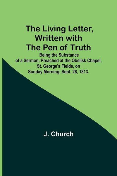 Produktbild: The Living Letter, Written with the Pen of Truth