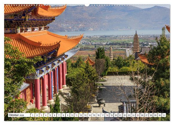 Produktbild: Zauber Chinas (hochwertiger Premium Wandkalender 2026 DIN A2 quer), Kunstdruck in Hochglanz
