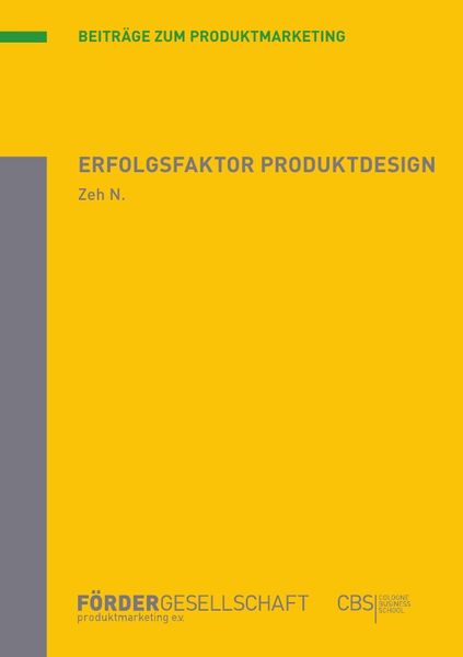 Produktbild: Erfolgsfaktor Produktdesign