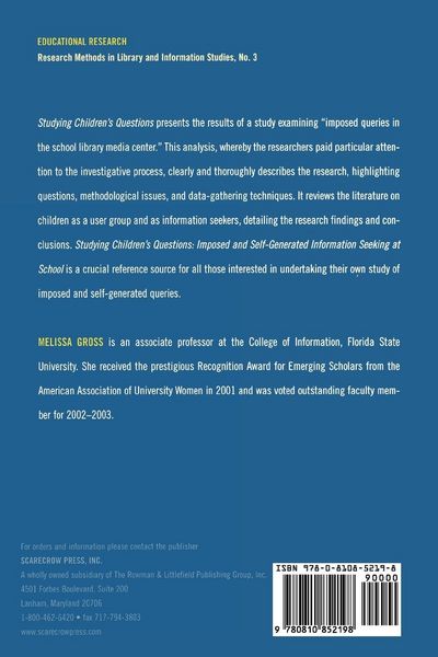 Produktbild: Studying Children's Questions