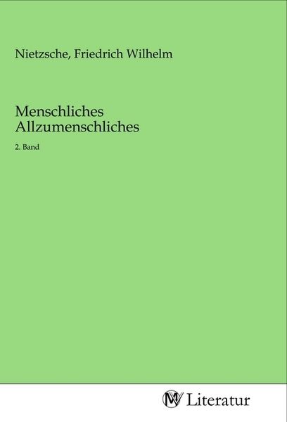 Produktbild: Menschliches Allzumenschliches