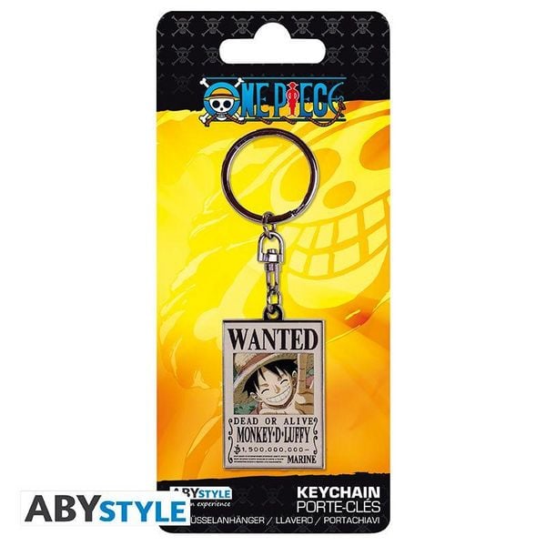 Produktbild: ONE PIECE - Keychain "Wanted Luffy"