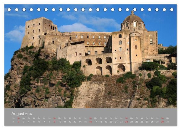 Produktbild: Ischia, die gr&uuml;ne Insel (Tischkalender 2026 DIN A5 quer), CALVENDO Monatskalender
