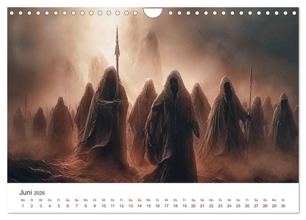 Produktbild: Das Reich der fl&uuml;sternden Schatten (Wandkalender 2026 DIN A4 quer), CALVENDO Monatskalender