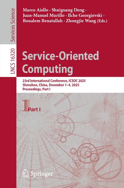 Produktbild: Service-Oriented Computing