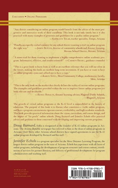 Produktbild: Anatomy of K-12 Online Programs
