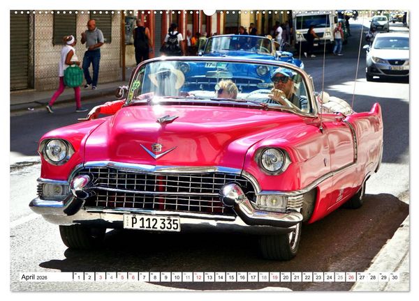 Produktbild: Auto Legenden CADILLAC (hochwertiger Premium Wandkalender 2026 DIN A2 quer), Kunstdruck in Hochglanz