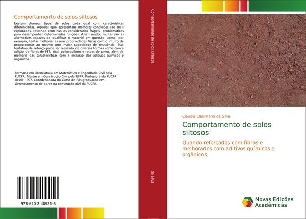 Produktbild: Comportamento de solos siltosos