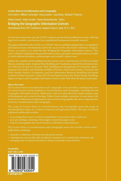 Produktbild: Bridging the Geographic Information Sciences