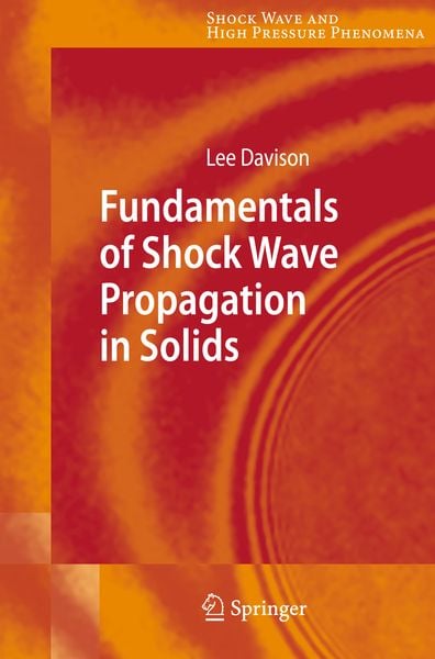 Produktbild: Fundamentals of Shock Wave Propagation in Solids