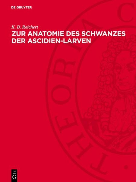 Produktbild: Zur Anatomie des Schwanzes der Ascidien-Larven
