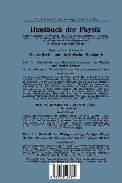 Produktbild: Graphische Kinematik und Kinetostatik des starren r&auml;umlichen Systems