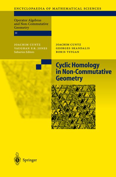 Produktbild: Cyclic Homology in Non-Commutative Geometry