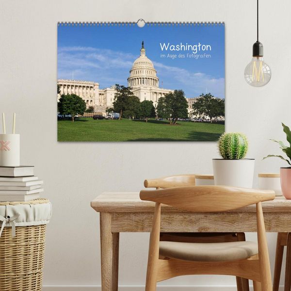 Produktbild: Washington im Auge des Fotografen (Wandkalender 2026 DIN A3 quer), CALVENDO Monatskalender