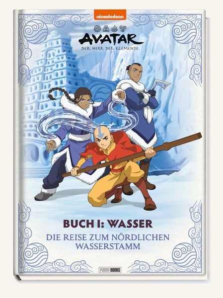 Avatar Der Herr der Elemente: Buch 1: Wasser – Die Reise zum nördlichen Wasserstamm, Gebundene Ausgabe von Claudia Weber, Panini, 9783833244568