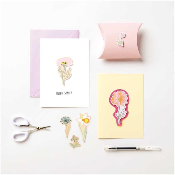 Produktbild: Motivpapierblock Futschikato, Flower , 24 Blatt