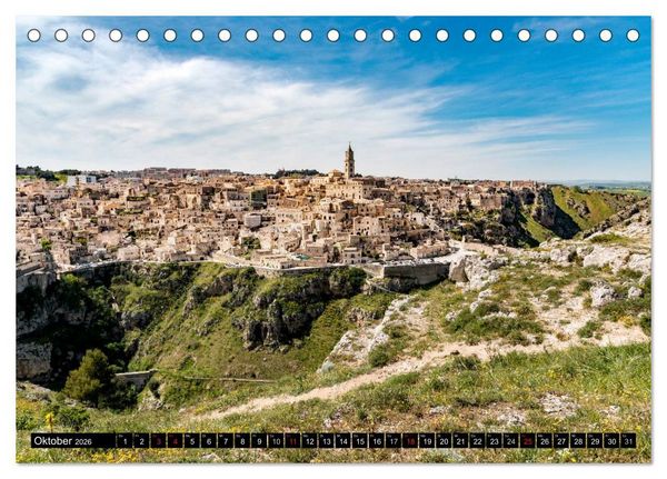 Produktbild: Matera (Tischkalender 2026 DIN A5 quer), CALVENDO Monatskalender