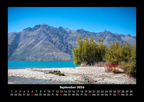 Produktbild: Die Seen der Erde 2026 Fotokalender DIN A3