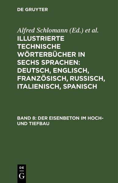 Produktbild: Der Eisenbeton im Hoch- und Tiefbau