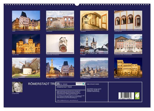 Produktbild: R&Ouml;MERSTADT TRIER (hochwertiger Premium Wandkalender 2026 DIN A2 quer), Kunstdruck in Hochglanz