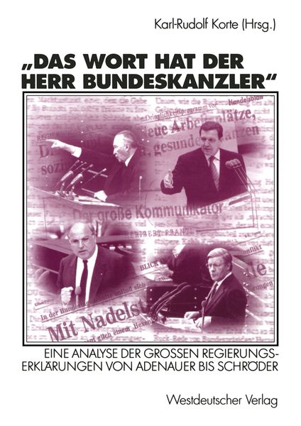 Produktbild: Das Wort hat der Herr Bundeskanzler