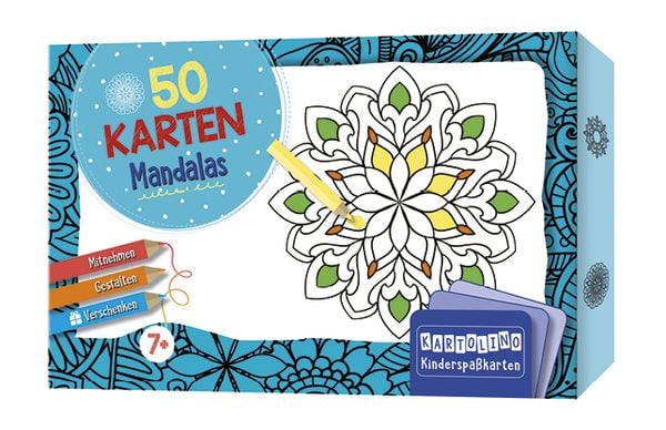 50 Karten zum Ausmalen - Mandalas, Sonstige von , Circon Verlag GmbH, 978-3-7901-0092-1