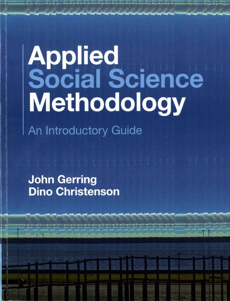 Produktbild: Applied Social Science Methodology
