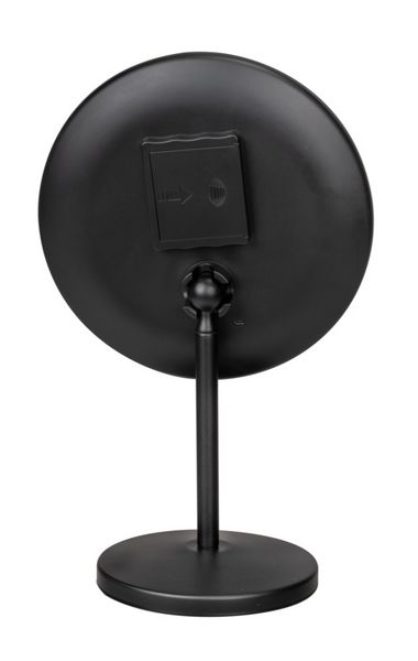 Produktbild: LED Stand-Kosmetikspiegel Mod. Onno Schwarz, mit Touch-Funktion