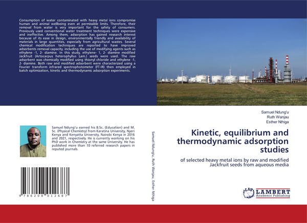Produktbild: Kinetic, equilibrium and thermodynamic adsorption studies