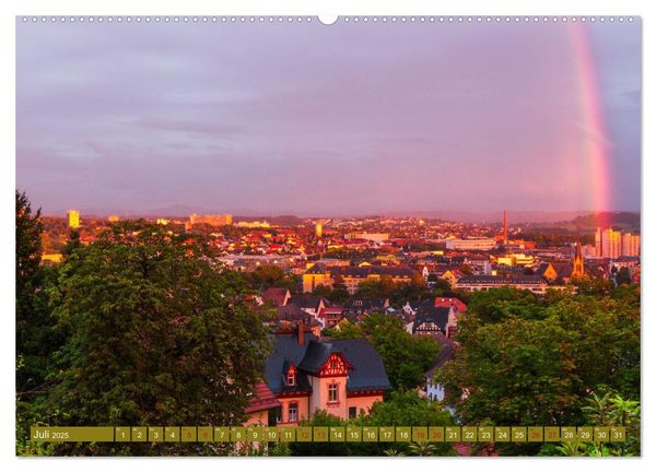 Fulda in Bildern - Das Herz Hessens (hochwertiger Premium Wandkalender 2025 DIN A2 quer), Kunstdruck in Hochglanz