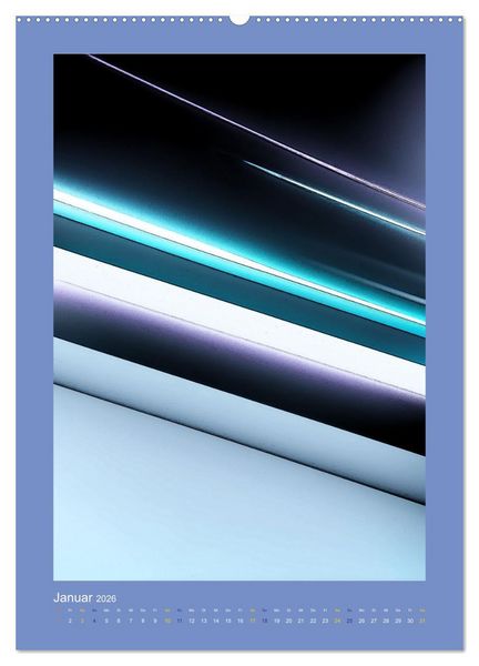 Produktbild: WALL ART Geometrische Konzeptkunst (Wandkalender 2026 DIN A2 hoch), CALVENDO Monatskalender