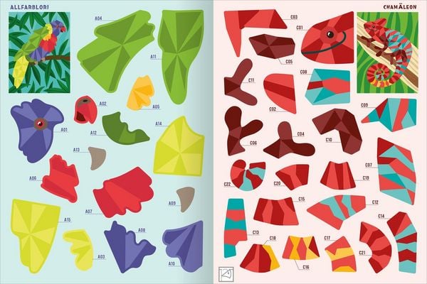 Produktbild: Mein Mosaik-Stickerbuch &ndash; Tiere