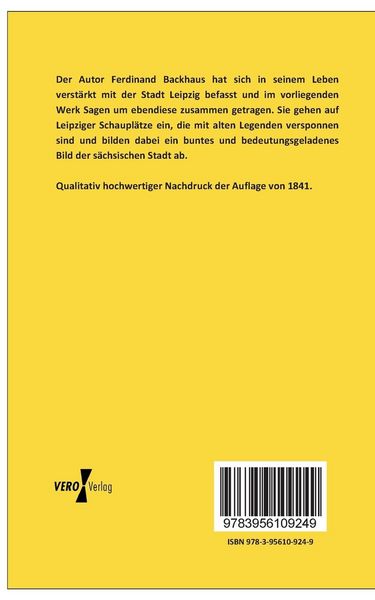 Produktbild: Die Sagen der Stadt Leipzig
