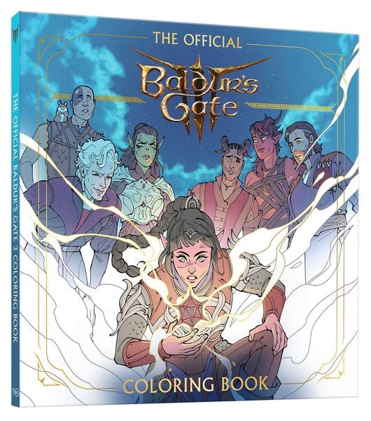 Produktbild: The Official Baldur's Gate 3 Coloring Book