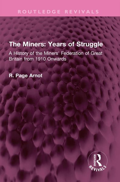 Produktbild: The Miners: Years of Struggle