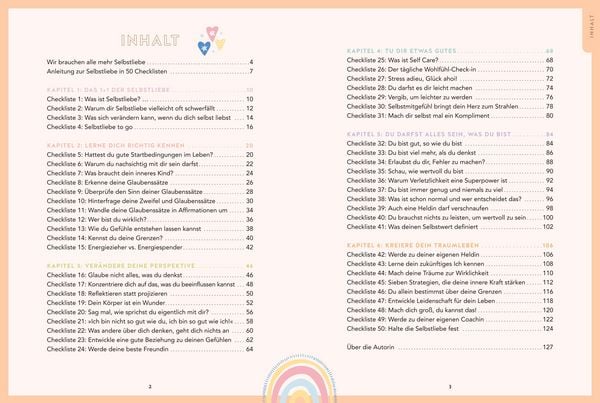 Produktbild: Selbstliebe in 50 Checklisten