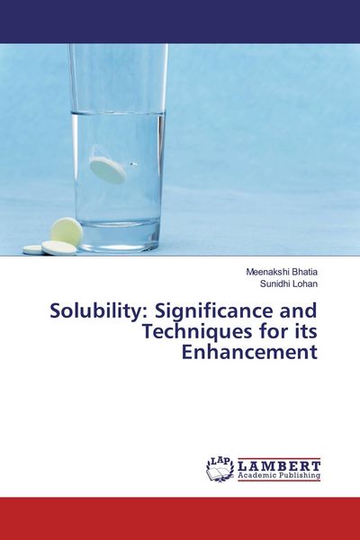 Produktbild: Solubility: Significance and Techniques for its Enhancement