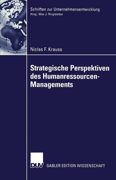 Produktbild: Strategische Perspektiven des Humanressourcen-Managements
