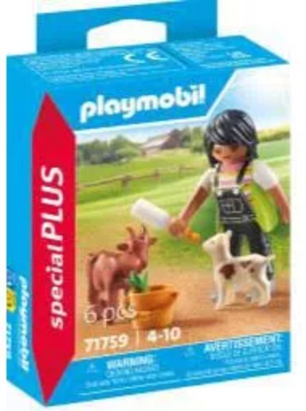 PLAYMOBIL 71759 Frau mit Ziegen