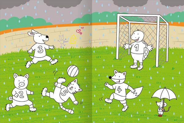 Produktbild: Mein gro&szlig;es buntes Malbuch &ndash; Fu&szlig;ball