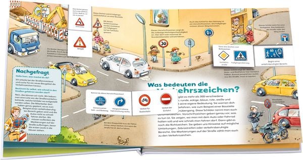 Produktbild: WAS IST WAS Junior Band 28. Im Stra&szlig;enverkehr