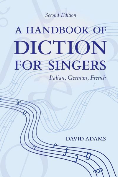 Produktbild: Handbook of Diction for Singers