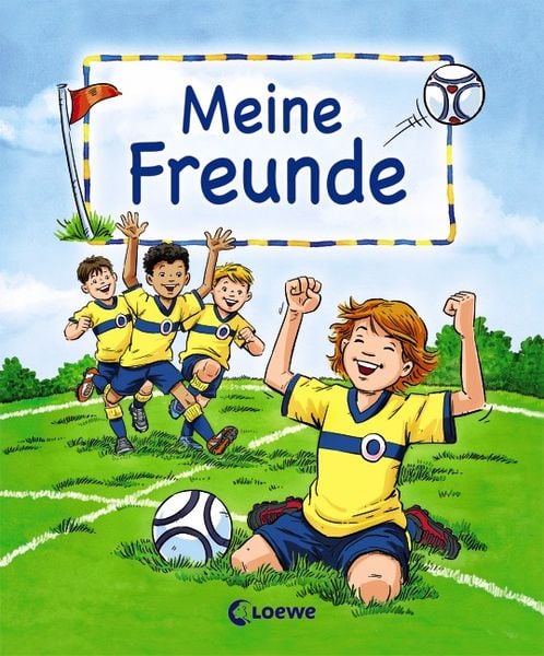 Produktbild: Meine Freunde (Motiv Fußball)