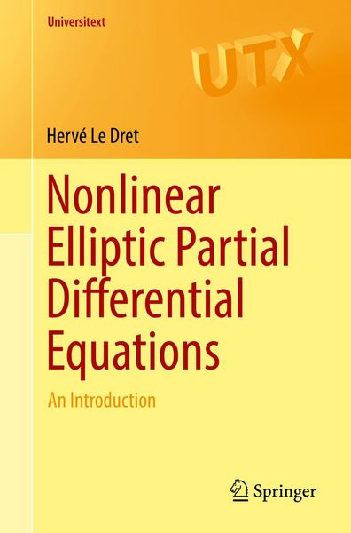 Produktbild: Nonlinear Elliptic Partial Differential Equations