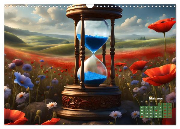 Produktbild: Magische Sanduhren (Wandkalender 2026 DIN A3 quer), CALVENDO Monatskalender