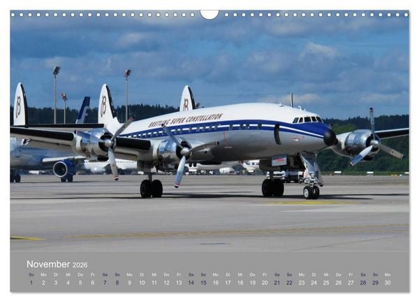 Produktbild: Lockheed Super Constellation - Legende der L&uuml;fte (Wandkalender 2026 DIN A3 quer), CALVENDO Monatskalender