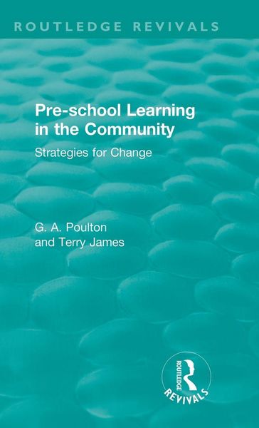 Produktbild: Pre-school Learning in the Community